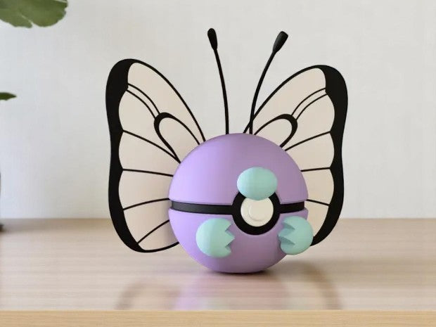 #0012 Pokeball Papilusion