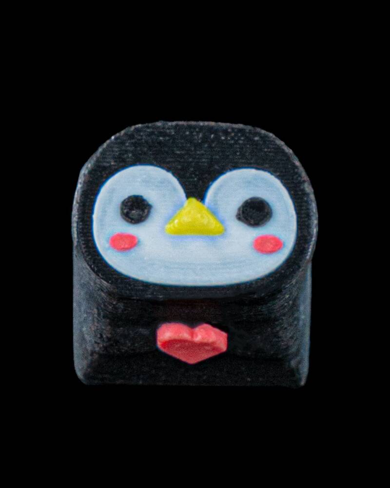Classic Penguin — keycap