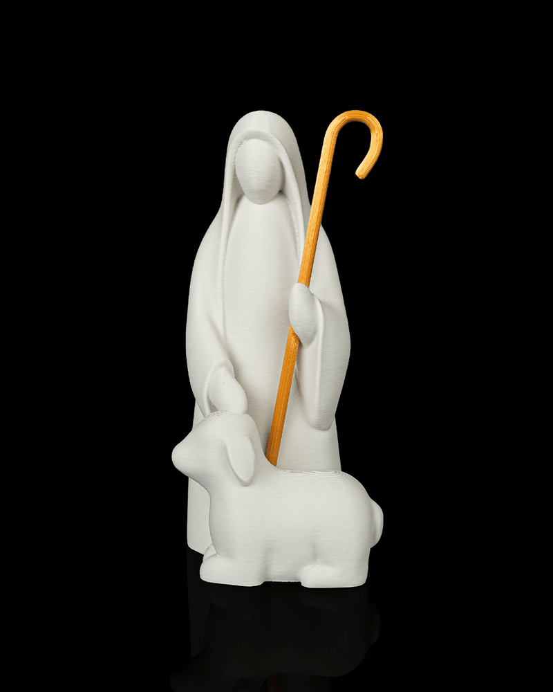 Divine Shepherd — Berger et agneau