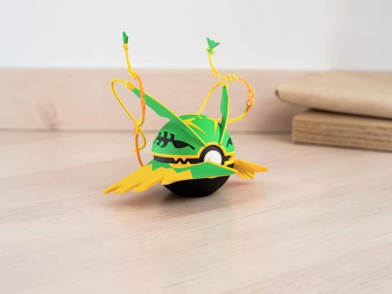 #0384 Pokeball Mega Rayquaza