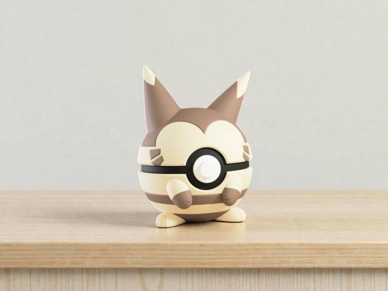 #0162 Pokeball Fouinar
