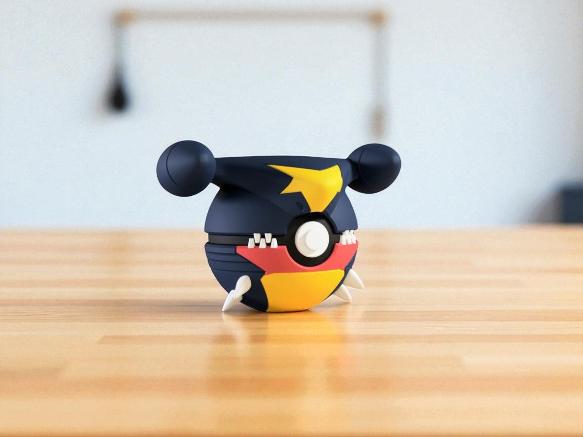 #0445 Pokeball Carchacrok — GBS3D