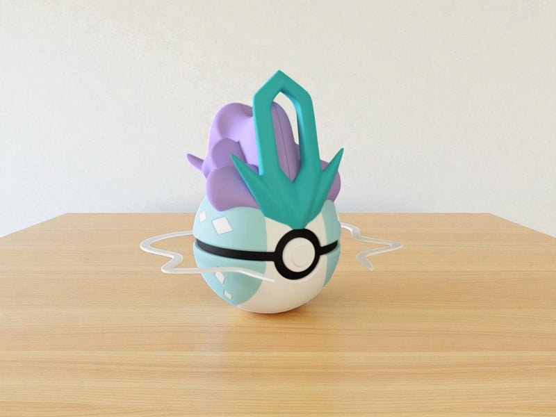 #0245 Pokeball Suicune