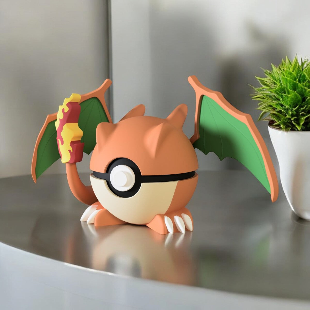 #0006 Pokeball Dracaufeu