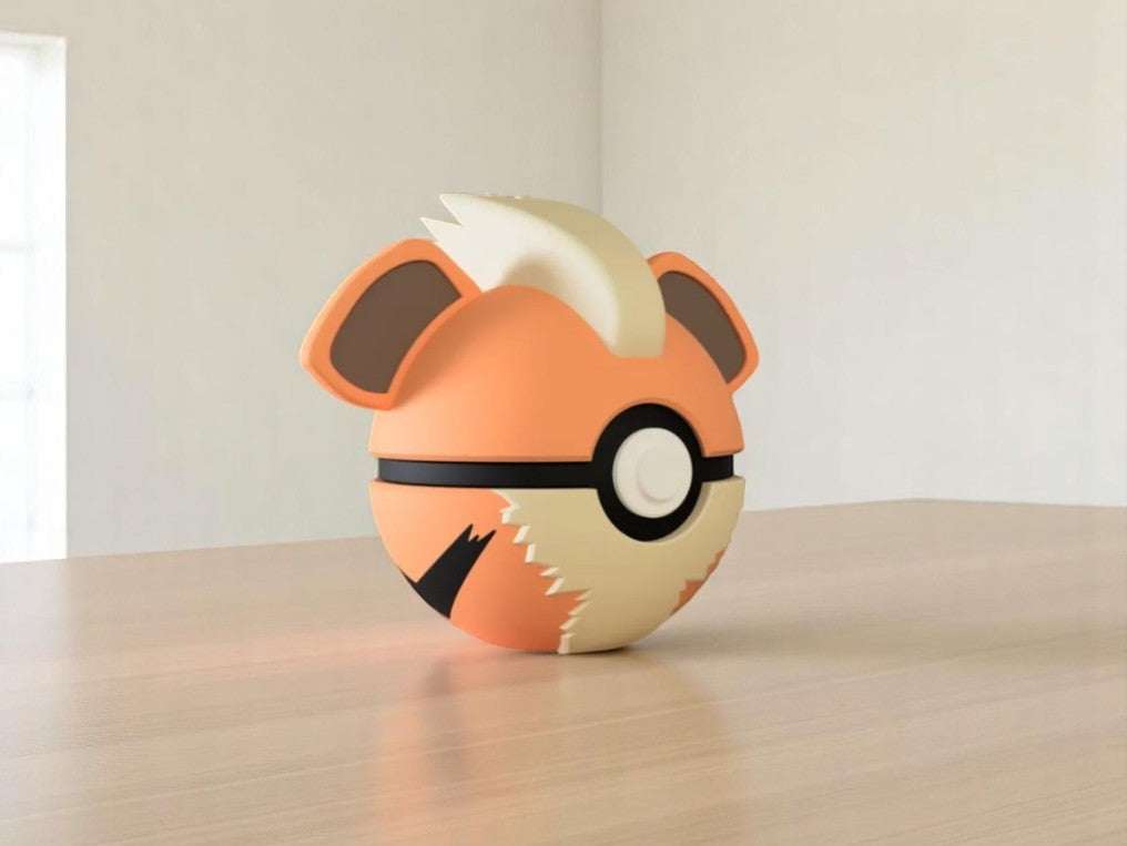 #0058 Pokeball Caninos — GBS3D
