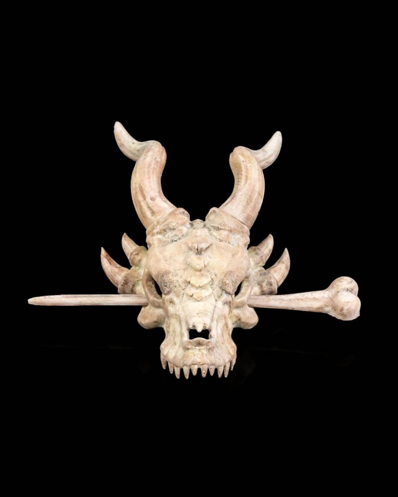 Bone Trophy Hair Pin