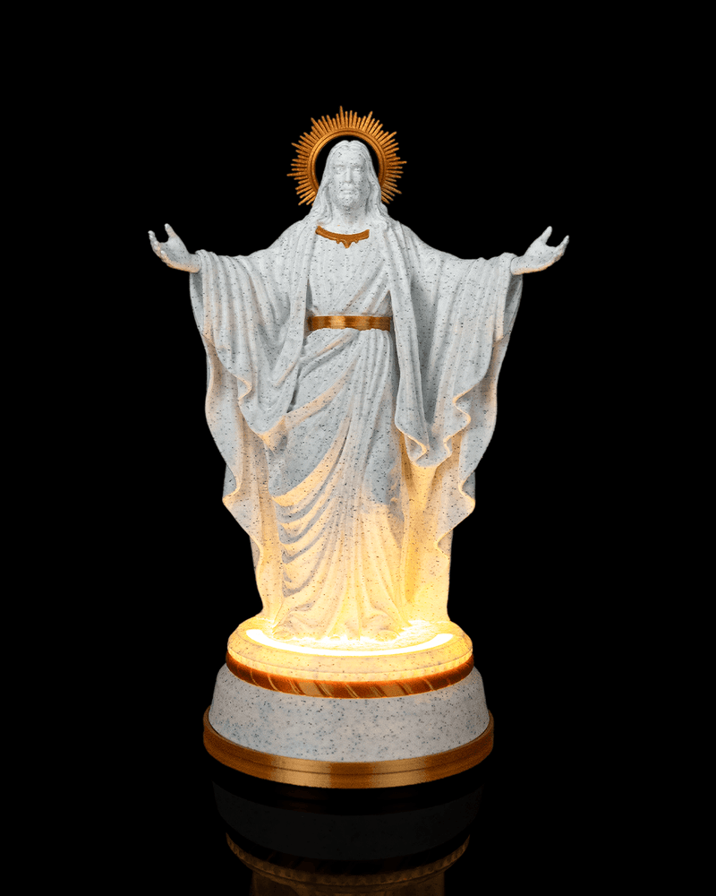 Christ of Light — Christ aux bras ouverts