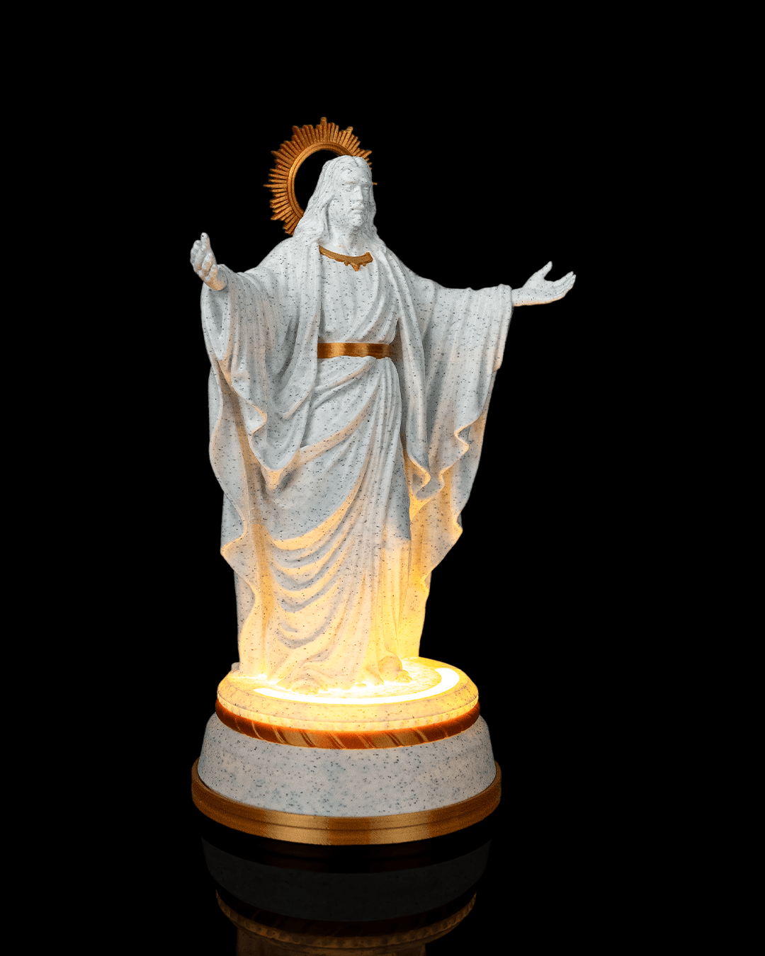 Christ of Light — Christ aux bras ouverts, vue 2