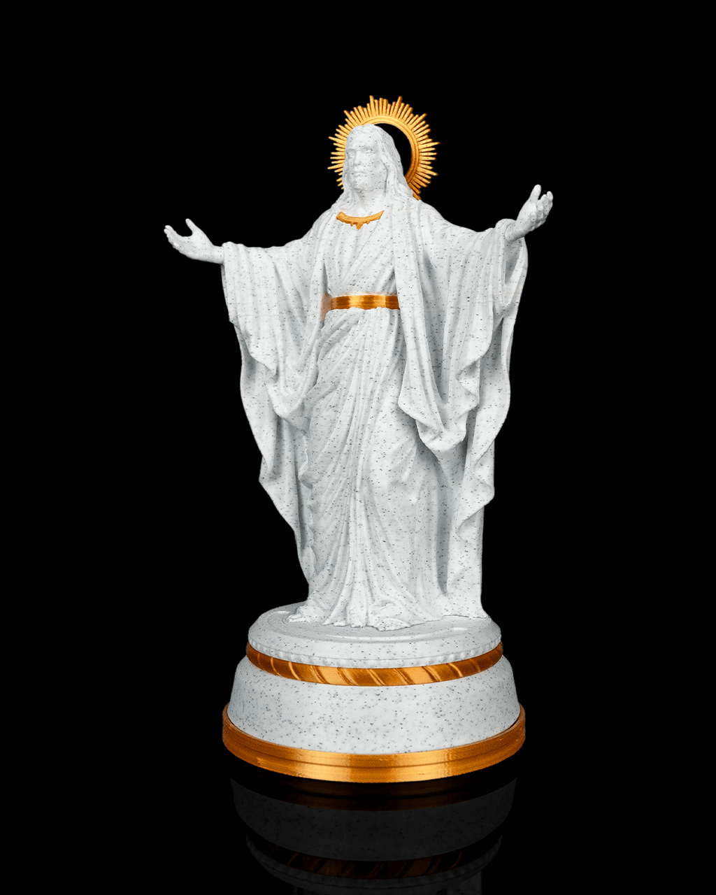 Christ of Light — Christ aux bras ouverts, vue 4