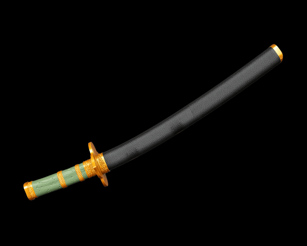 Dark Blade Katana — katana décoratif GBS 3D