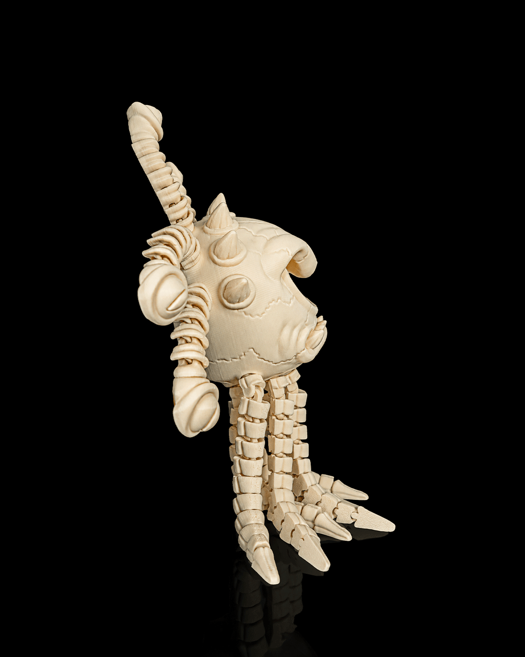 Deathwatcher — monstre squelette aux tentacules articulés Fallen Beasts, vue 3