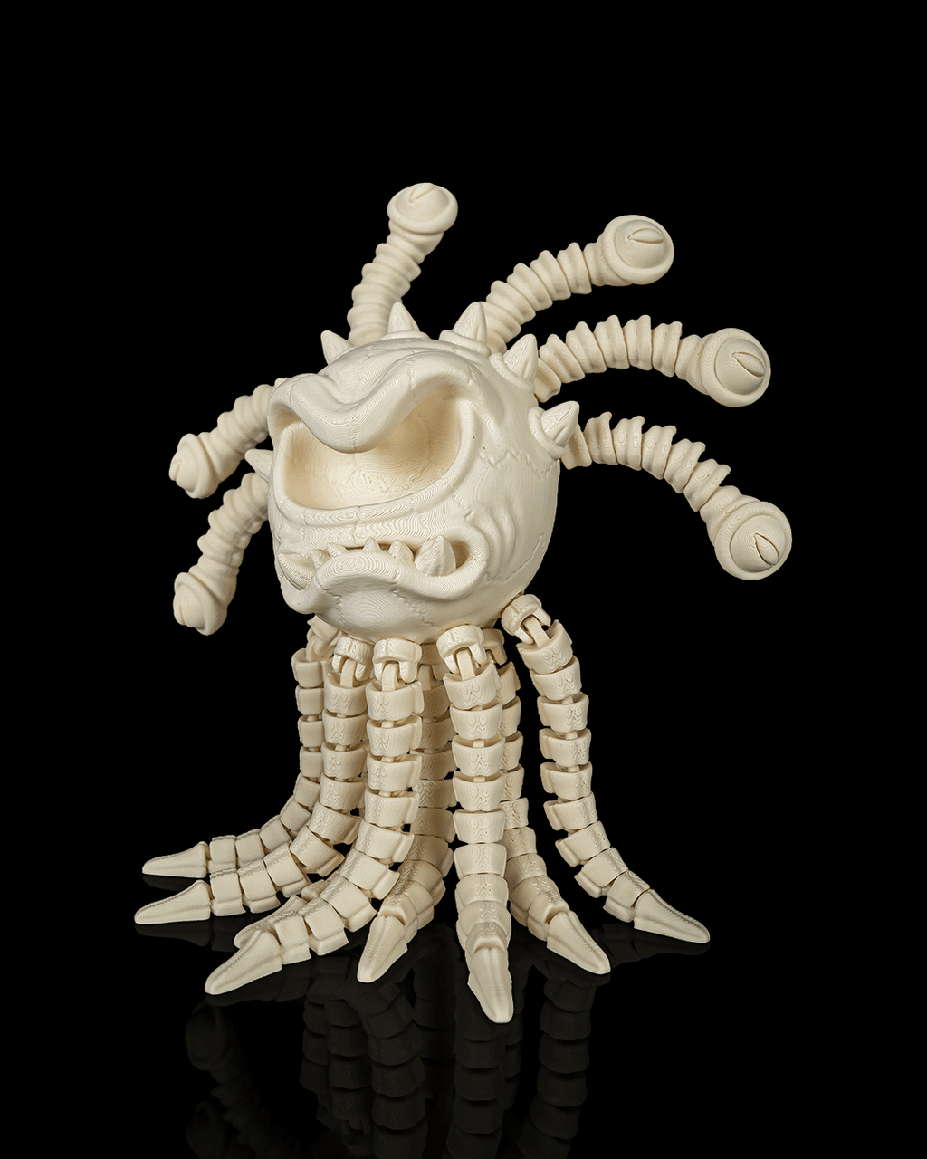 Deathwatcher — monstre squelette aux tentacules articulés Fallen Beasts, vue 5