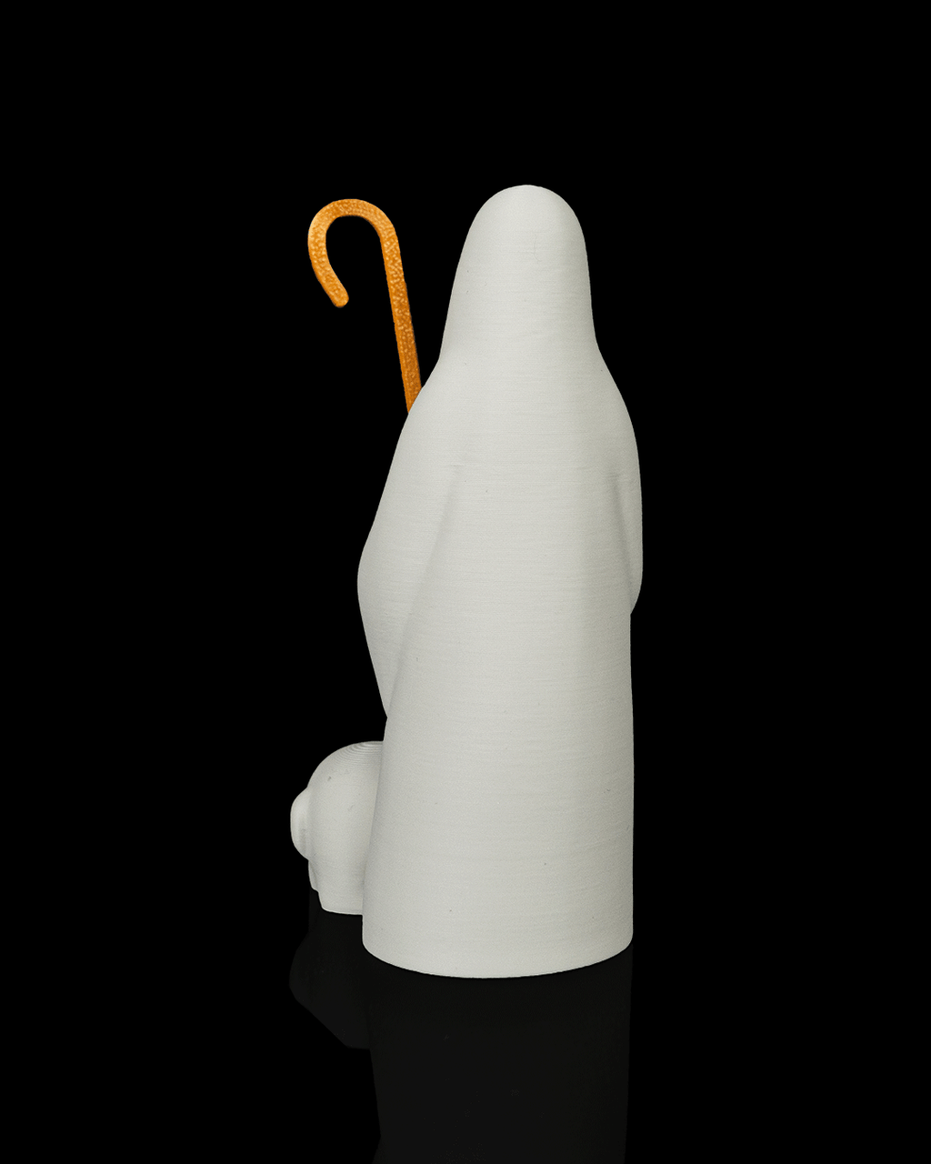Divine Shepherd — Berger et agneau, vue 3