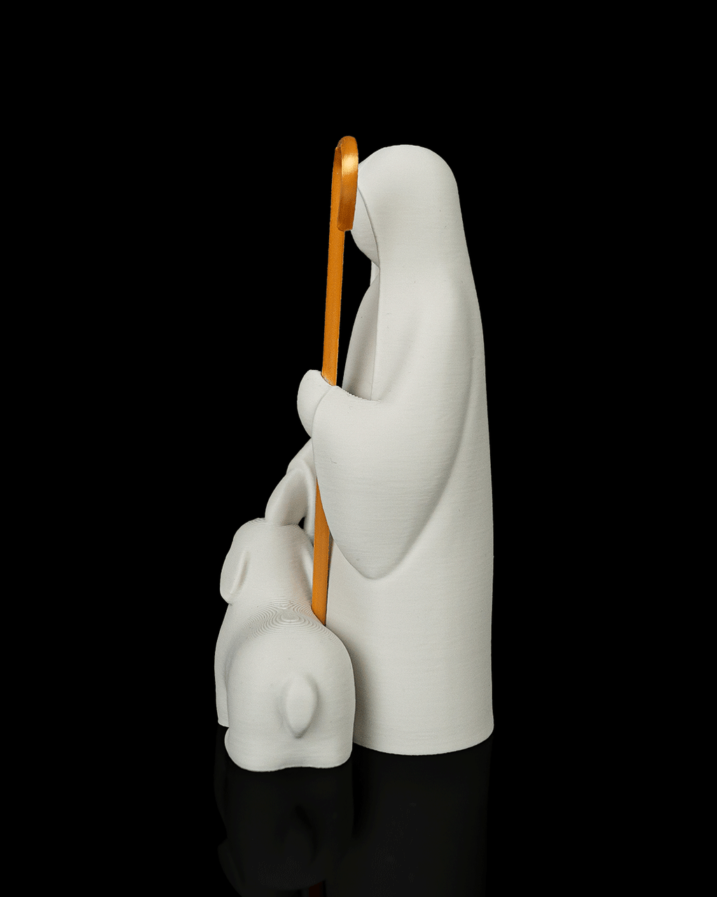 Divine Shepherd — Berger et agneau, vue 4