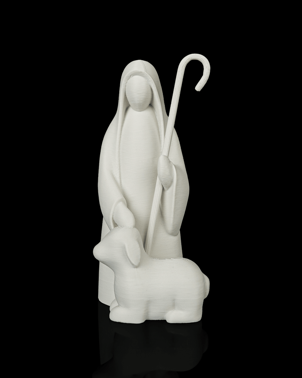Divine Shepherd — Berger et agneau, vue 5