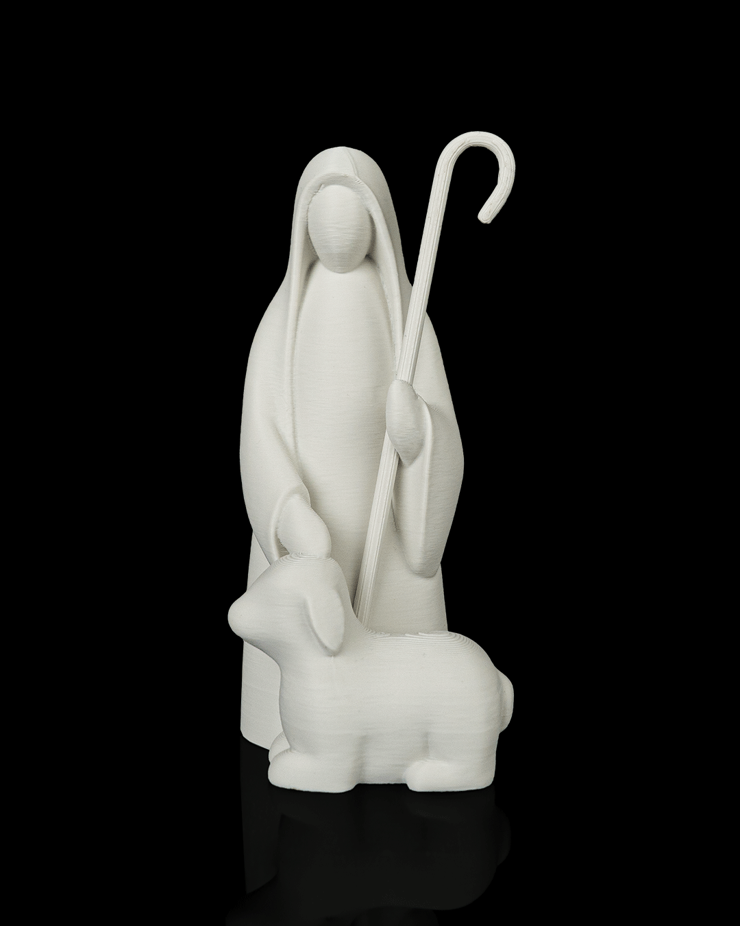 Divine Shepherd — Berger et agneau, vue 5