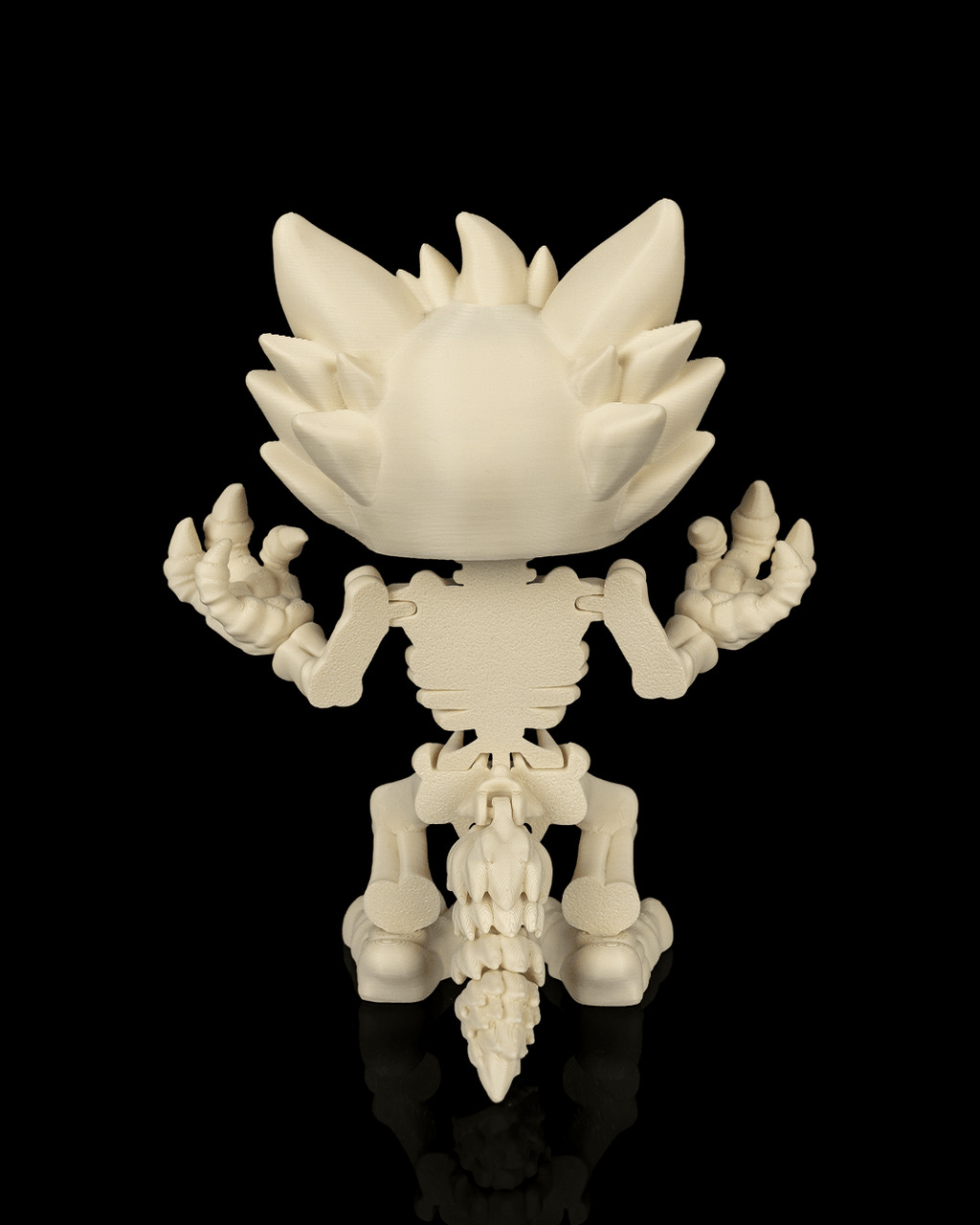 Dreadwolf — loup squelette articulé Fallen Beasts, vue 4