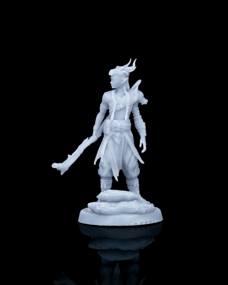 ELLION, THE NOMADIC STRANGER — DRACONIC CATACLYSM — FIGURINE 32 MM