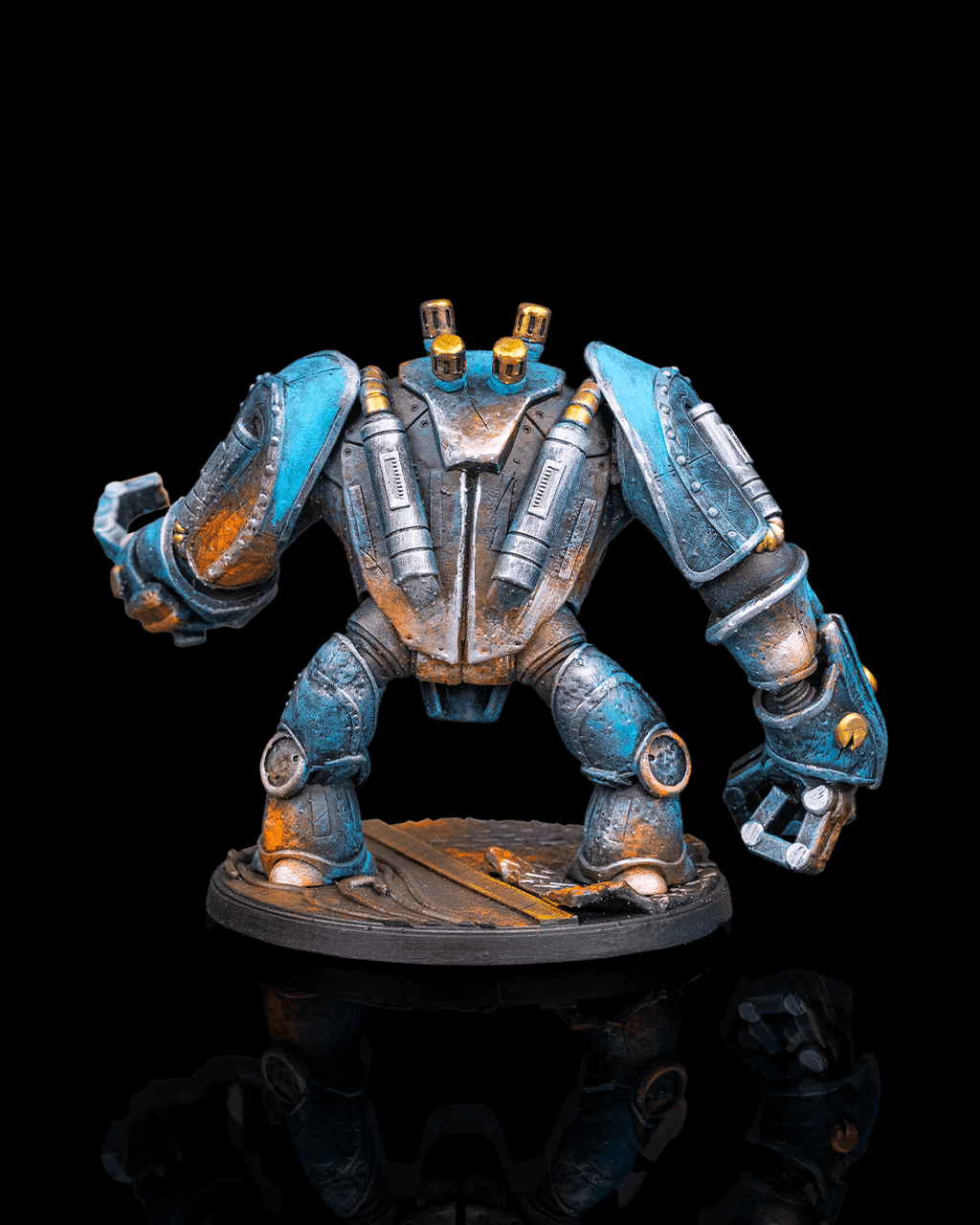 Golden Strider Golem — vue 5