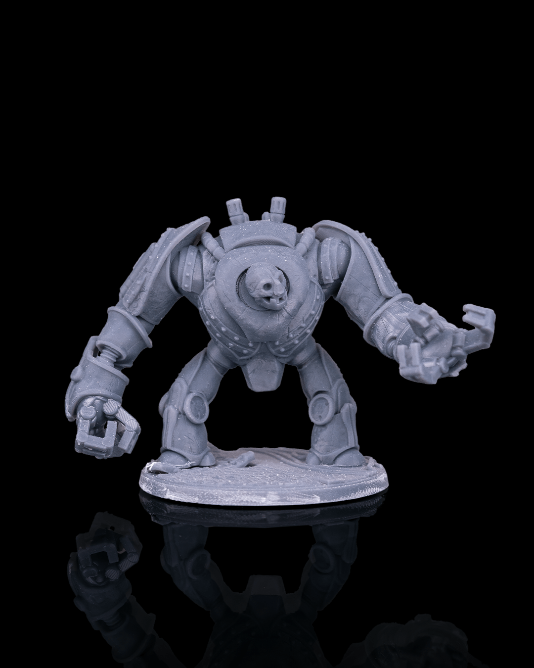 Golden Strider Golem — vue 6