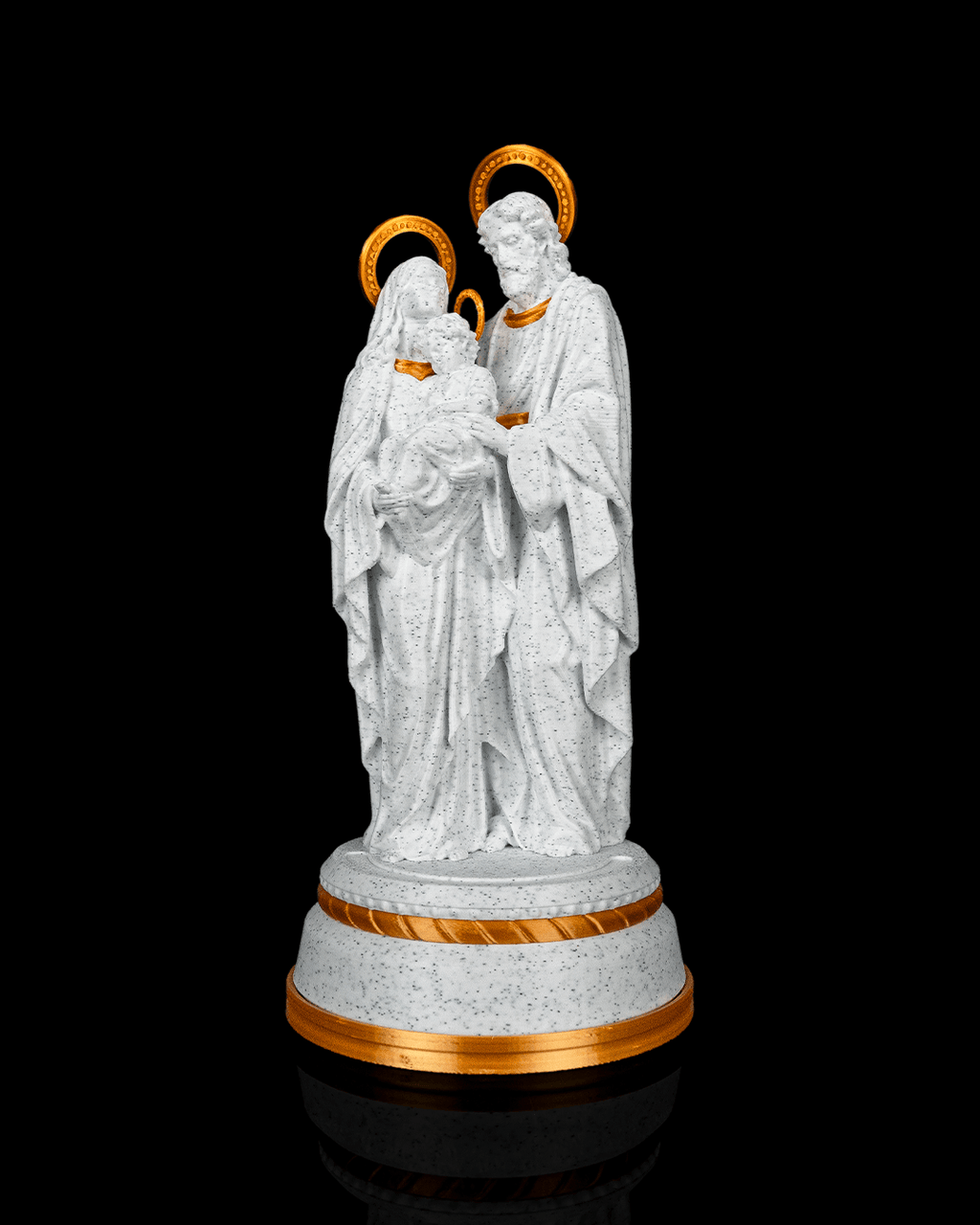 Holy Family — Sainte Famille sur socle lumineux, vue 3