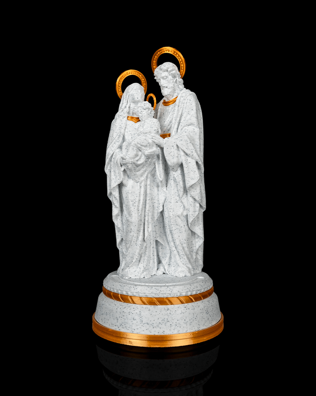 Holy Family — Sainte Famille sur socle lumineux, vue 3