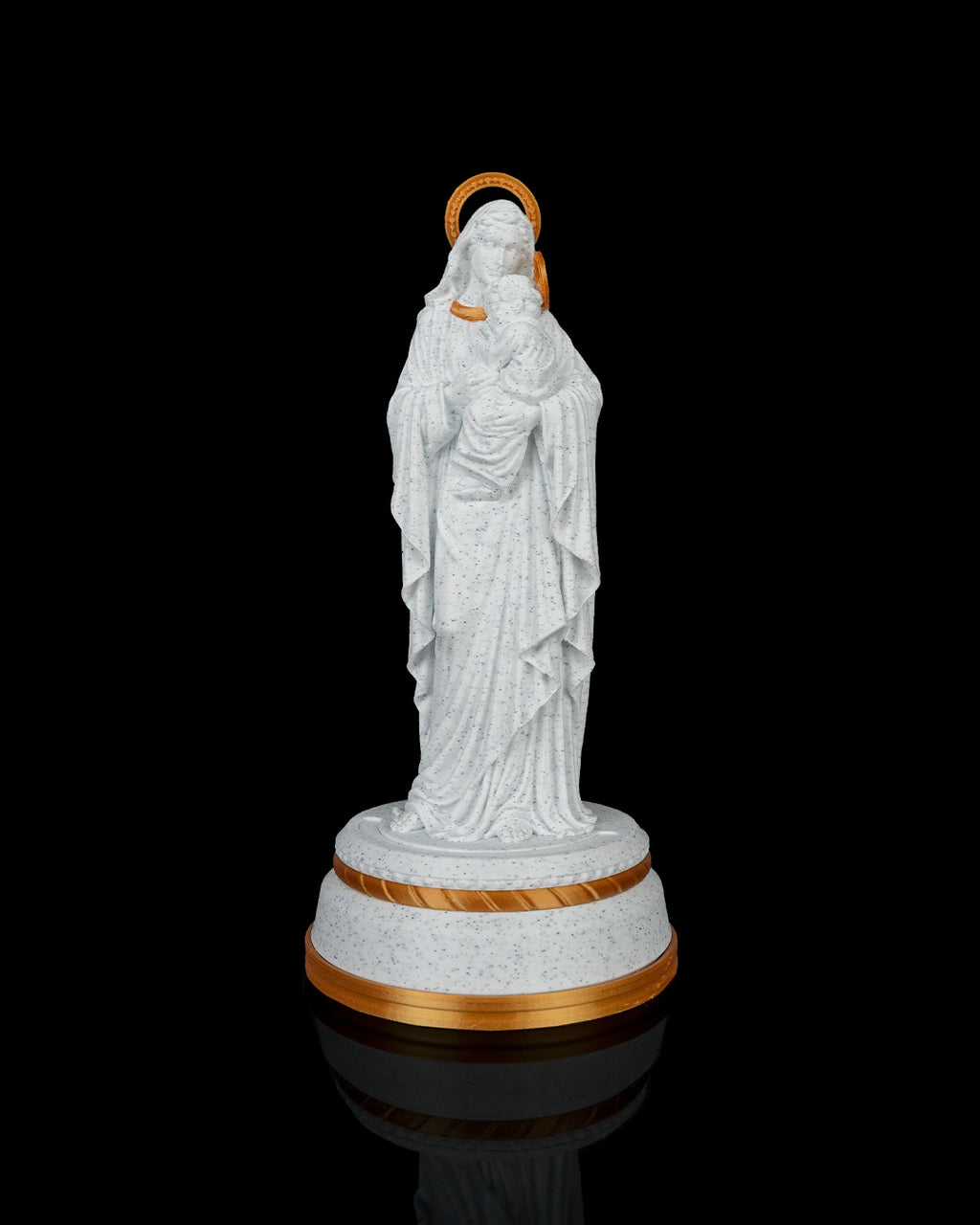 Mary and Jesus — Marie et Jésus, vue de face
