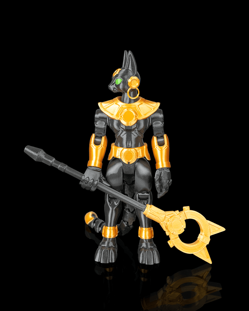 Mecha Bastet — Figurine articulée
