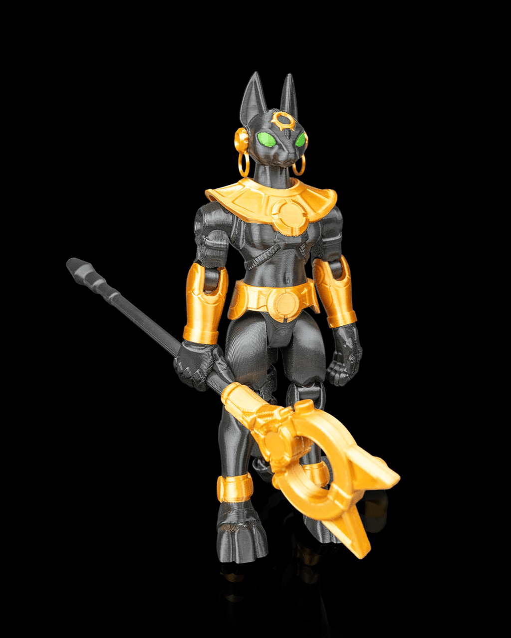 Mecha Bastet — Mecha Gods of Egypt, vue 2