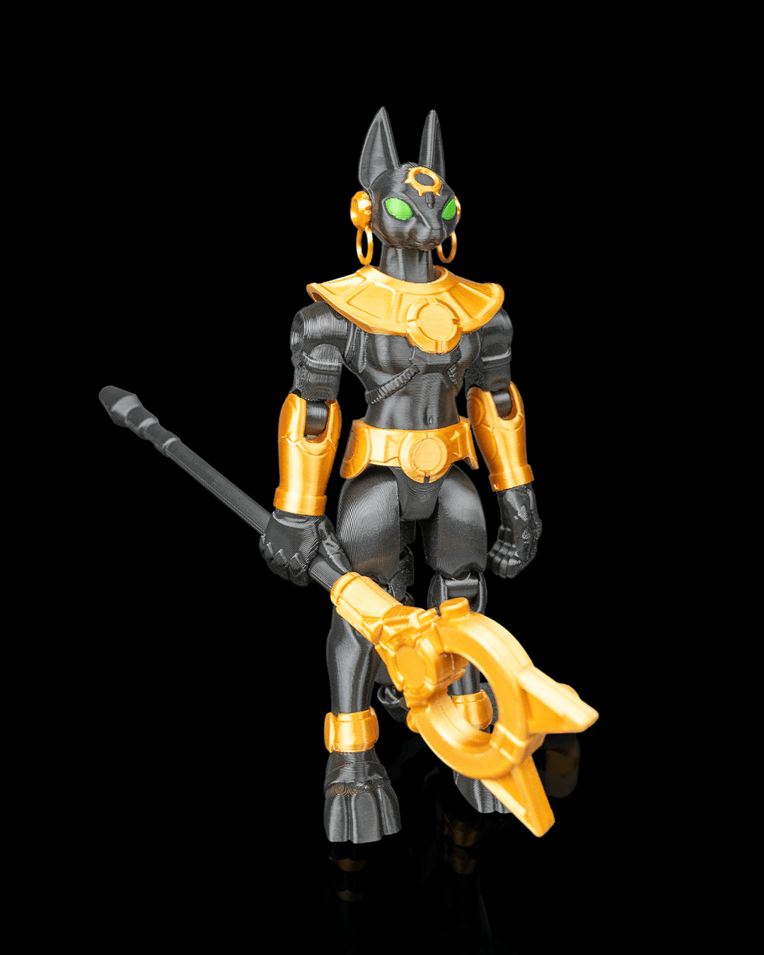 Mecha Bastet — Mecha Gods of Egypt, vue 2