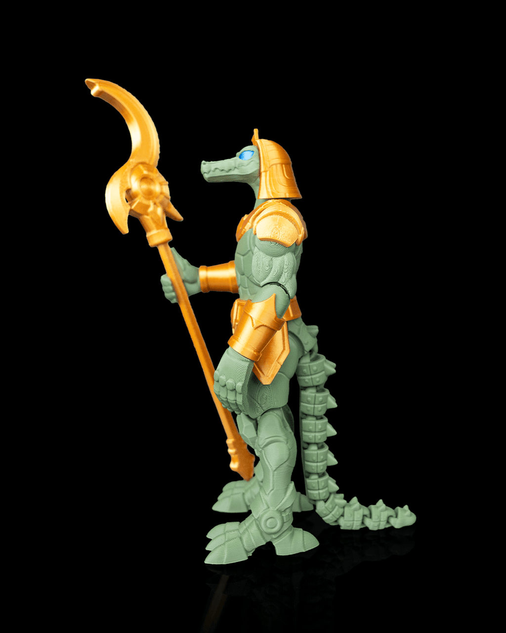 Mecha Sobek — figurine articulée, vue 3