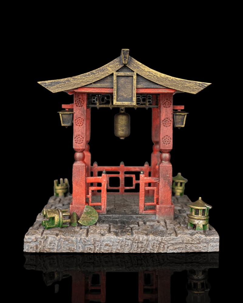 Vue d’ensemble du set — Mythic Warriors — Temple of Storm