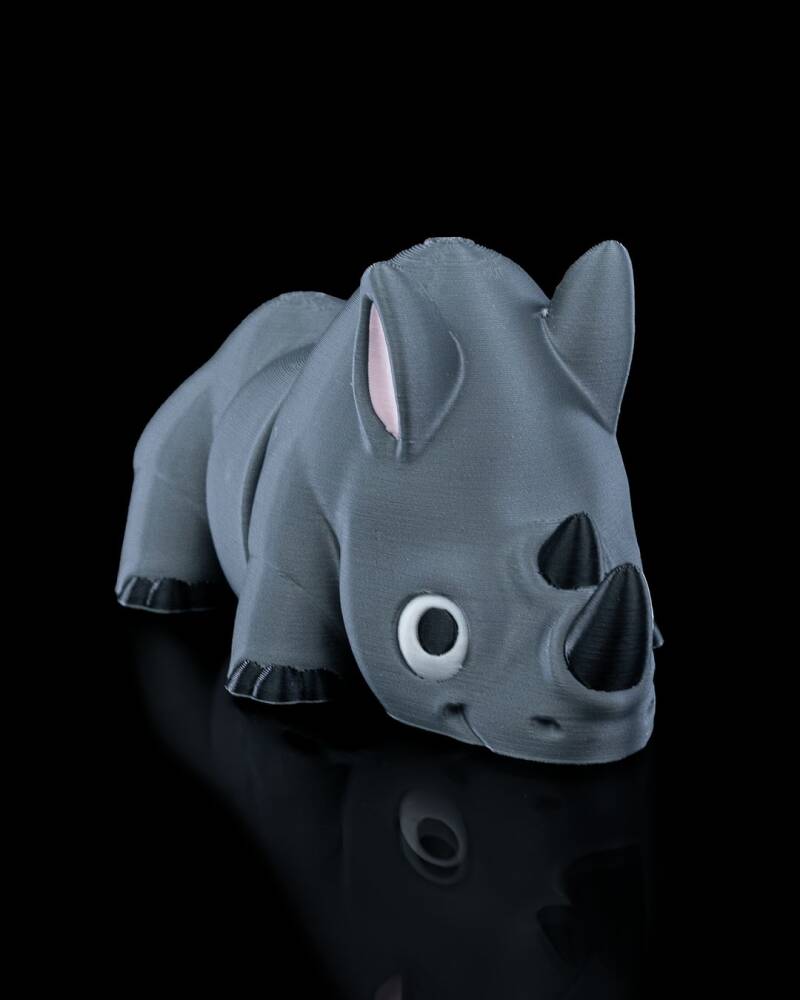 Playful Rhino