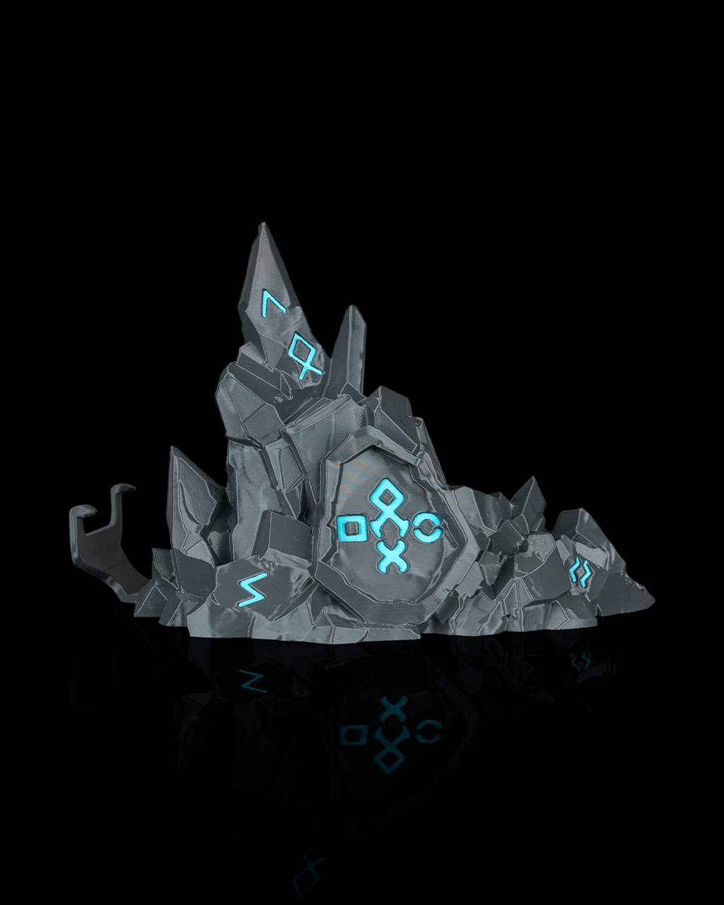 Runestone — Socle PS5, vue 5