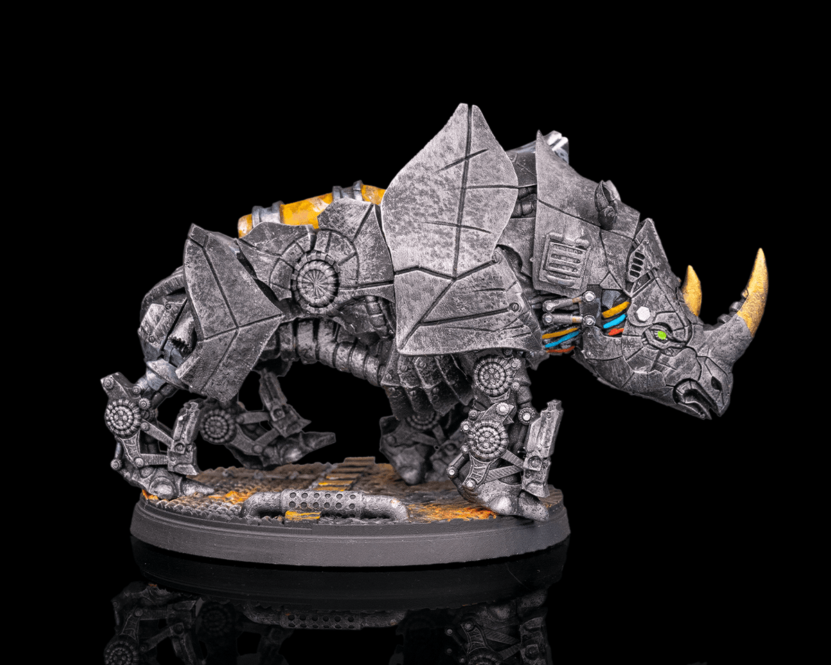 Steam Rhinodrome — Creature, vue 1