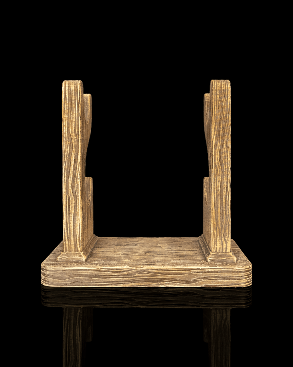 Textured Rack — présentoir pour deux katanas, vue 11