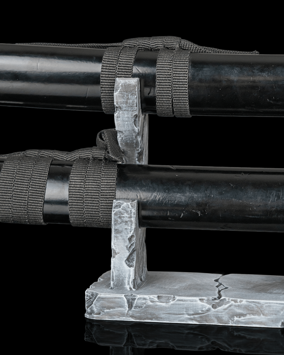 Textured Rack — présentoir pour deux katanas, vue 5