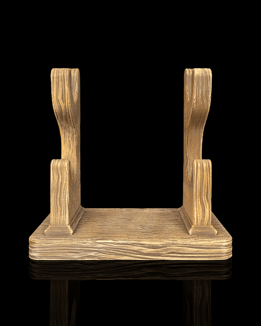 Textured Rack — présentoir pour deux katanas, vue 8