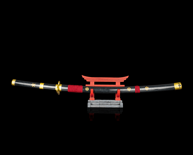 Torii Gate — Support pour deux katanas