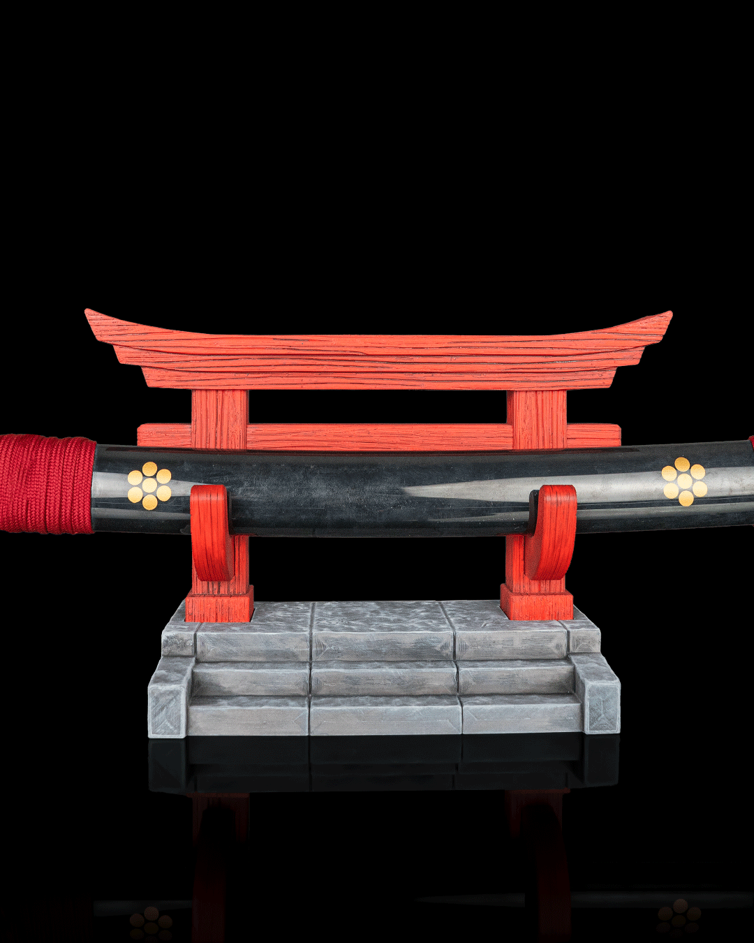 Torii Gate — support double katana Blade & Honor, vue 2