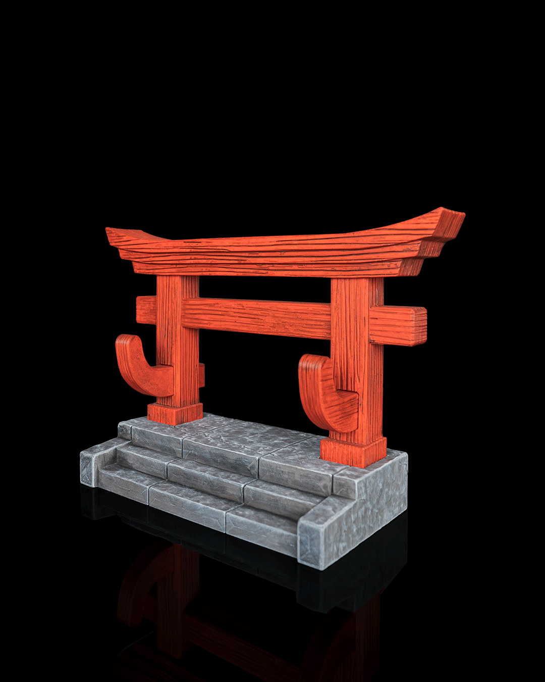 Torii Gate — support double katana Blade & Honor, vue 7